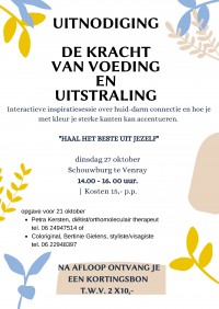 KRACHT VAN VOEDING EN UITSTRALING.